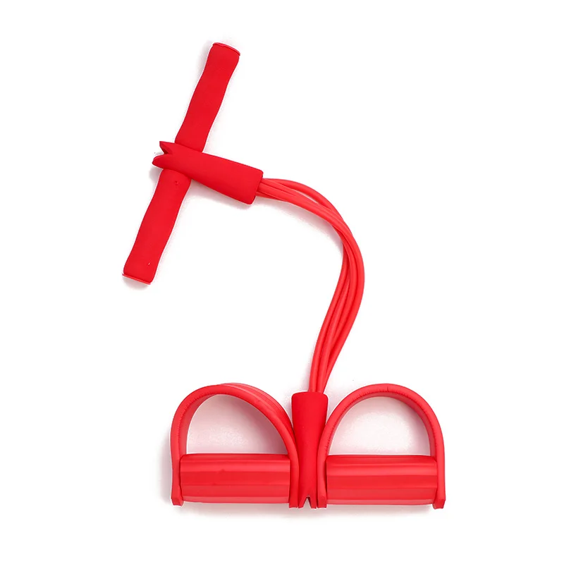 

Fitness Gum 4 Tube Resistance Bands Latex Pedal Exerciser Sit-up Pull Rope Expander Elastic Bands Yoga Equipment Pilates Workout