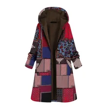 Женское винтажное пальто с карманами, с длинным рукавом, на молнии, потрясающее пальто с капюшоном, длинное пальто, стильное пальто без застежки