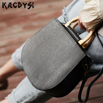 

100% Genuine Leather Original Small Womens Handbags Unique Messenger Bags High Quality Girl Cross Shoulder Bag Fashion Sling Bag