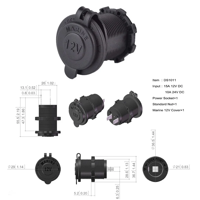10pcs ڵ    ڵ Ʈ  Ʈ  ܼƮ  ܼƮ ڵ ׼  DC 12V