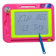 Детская образовательная 9812 маленькая магнитная доска живопись xie zi dai Магнитная значок печать магнитная ручка доска для сообщений