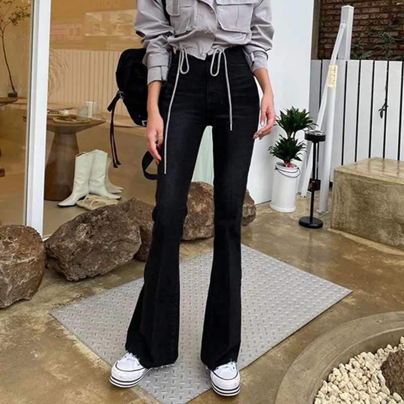 Black Flare Jeans (19)