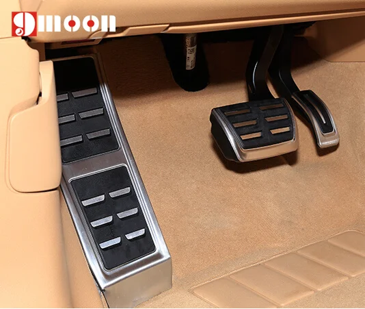 Car Stainless Steel Pedals Foot Pedal For Macan Macan S 2014 2015