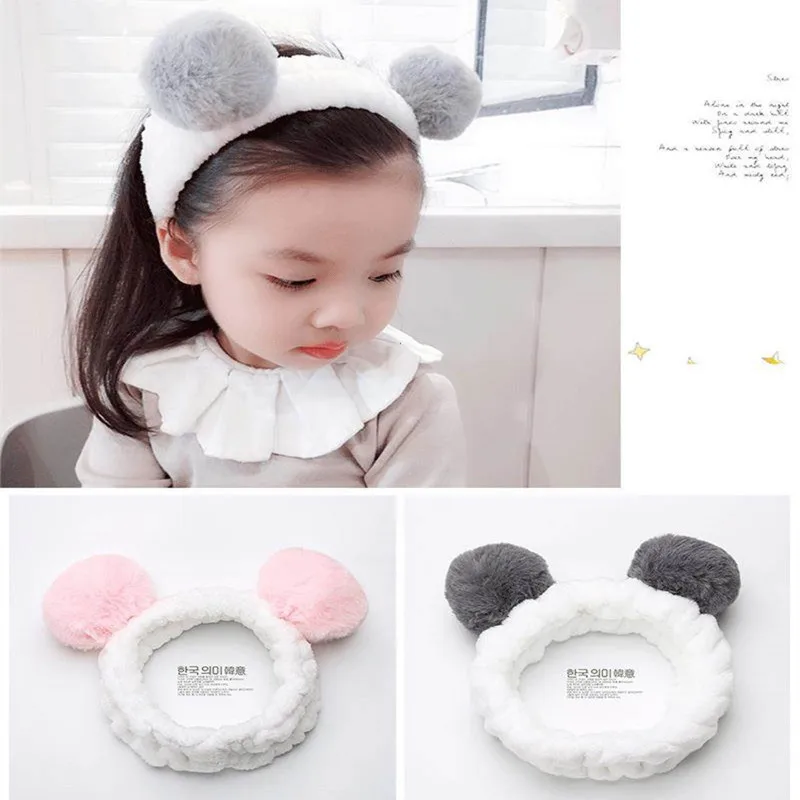 

Korean net red headband, facial mask, wash makeup, simple and cute Mori female headwear, headband, headband