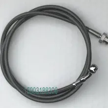 Автомобильный мотоцикл 1/" из нержавеющей стали плетеный тефлоновый провод, покрытый Полиуретаном топливная линия с шестигранным соединением из нержавеющей стали