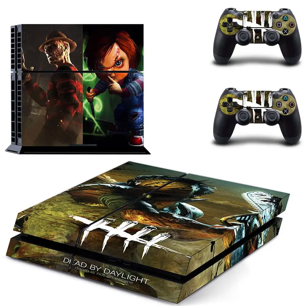 Dead By Daylight Ps4 Skin Sticker Decal For Sony Playstation 4 Console And 2 Controllers Ps4 Skin Sticker Vinyl Stickers Aliexpress