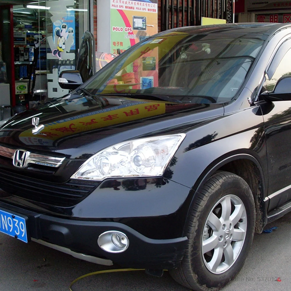 AITWATT для Хонда сrv CR-V 2007 2008 2009 2010 2011 ABS хромированный задний светильник абажур для лампы с металлическим каркаксом литья планки авто аксессуары 2 шт