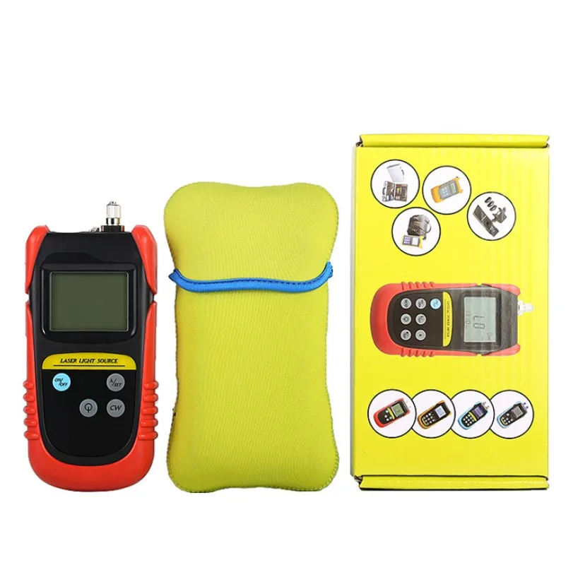 

AUA-7002 Handheld Stable Light Source 1310/1550nm Dual Wavelength Laser Light Source Fiber Detection Luminous Source