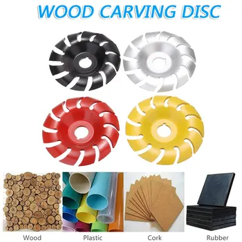 

Manganese Steel Wood Carving Disc Wood Shaping Saw Blade Multitool Woodworking Milling Cutter For 16mm Angle Grinder Parts