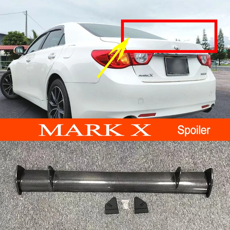 

Mark X 2009-2017 реальное углеродное волокно/FRP GT-style Автомобильная спортивная модель для Toyota Mark X 2009-2017 седан