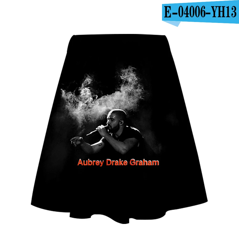 Pictured Стиль Drake 3D печать одежда повседневная юбка женская летняя сексуальная удобная юбка Топы крутые женские горячие продажи юбки - Цвет: Pictured