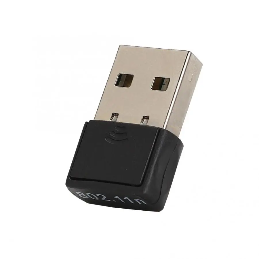 Черный Мини USB2.0 беспроводной сетевой адаптер 2,4-2,4835 ГГц WiFi сетевой адаптер