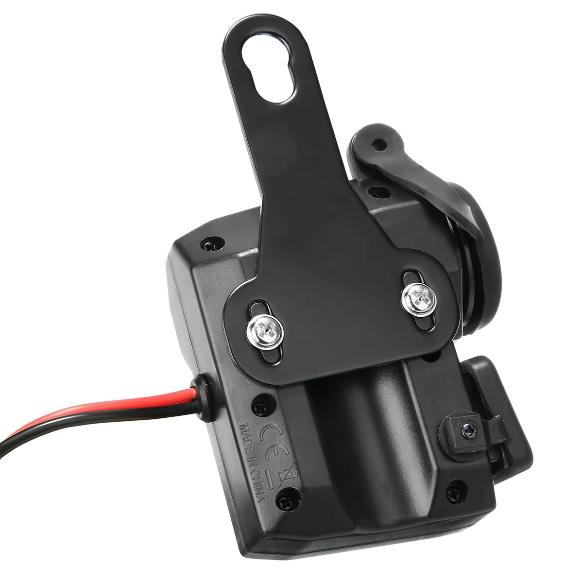 Universal Motorcycle Dual USB 2.1A + 2.1A Power Socket Charger +LED Voltage Voltmeter +Switch Waterproof For GPS Phone Charging