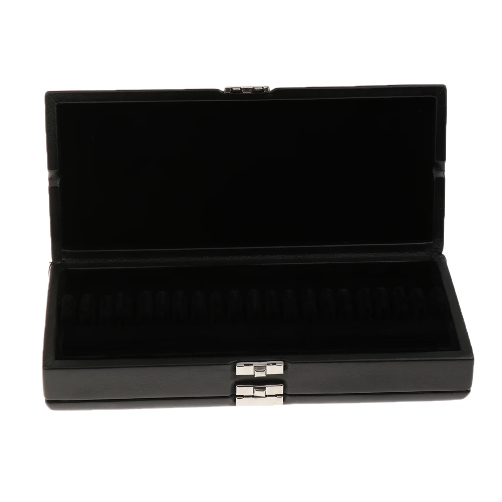 40 Reeds Case Box Holder Organizer With Flannel Slot For Bassoon Oboe Reeds Hold