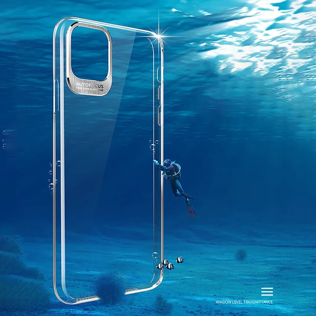 Прозрачный защитный чехол для телефона амортизатор царапин IPhone 11/11 Pro/11 Pro Max|Часы