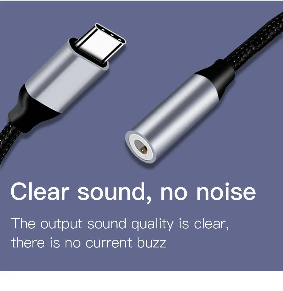!ACCEZZ USB Type-C Male to 3.5mm Jack Earphone Adapter Calling Listening Aux Audio Cable For Xiaomi Mi 6 8 Huawei P20 Lite Mate 20 Nexus (5)