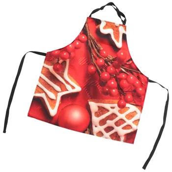 

Christmas Theme Apron Creative Cooking Apron Practical Kitchen Supplies