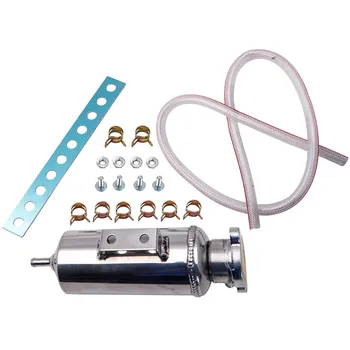 

350ml Universal Aluminium Alloy Radiator Coolant Catch Can Overflow Tank Bottle