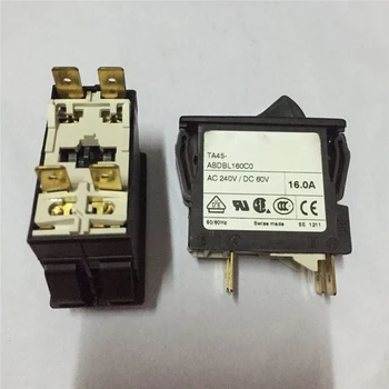 

TA45-ABDBL160CO 16A AC240V 4Pin Circuit Breaker Switch Replacement Switch for SCHURTER TA45-ABDBL160CO Circuit Breaker