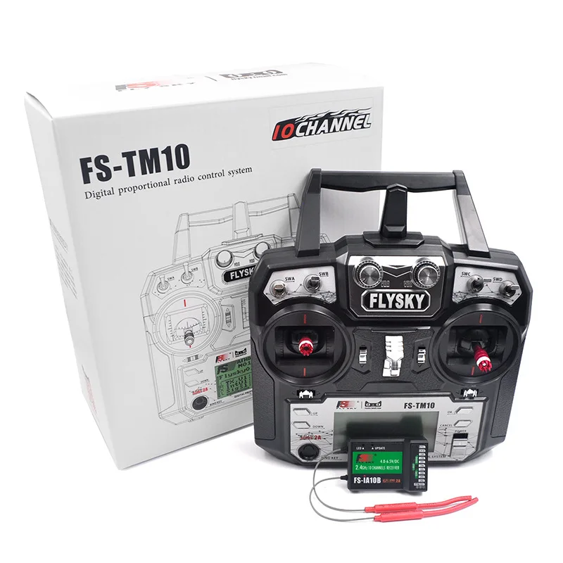 

Fuss Fs-tm10 Ten Channel Remote Control Multi-Axis Car And Boat Model Transmitting & Receiving Machine Fixed-Wing Gliding Airpla