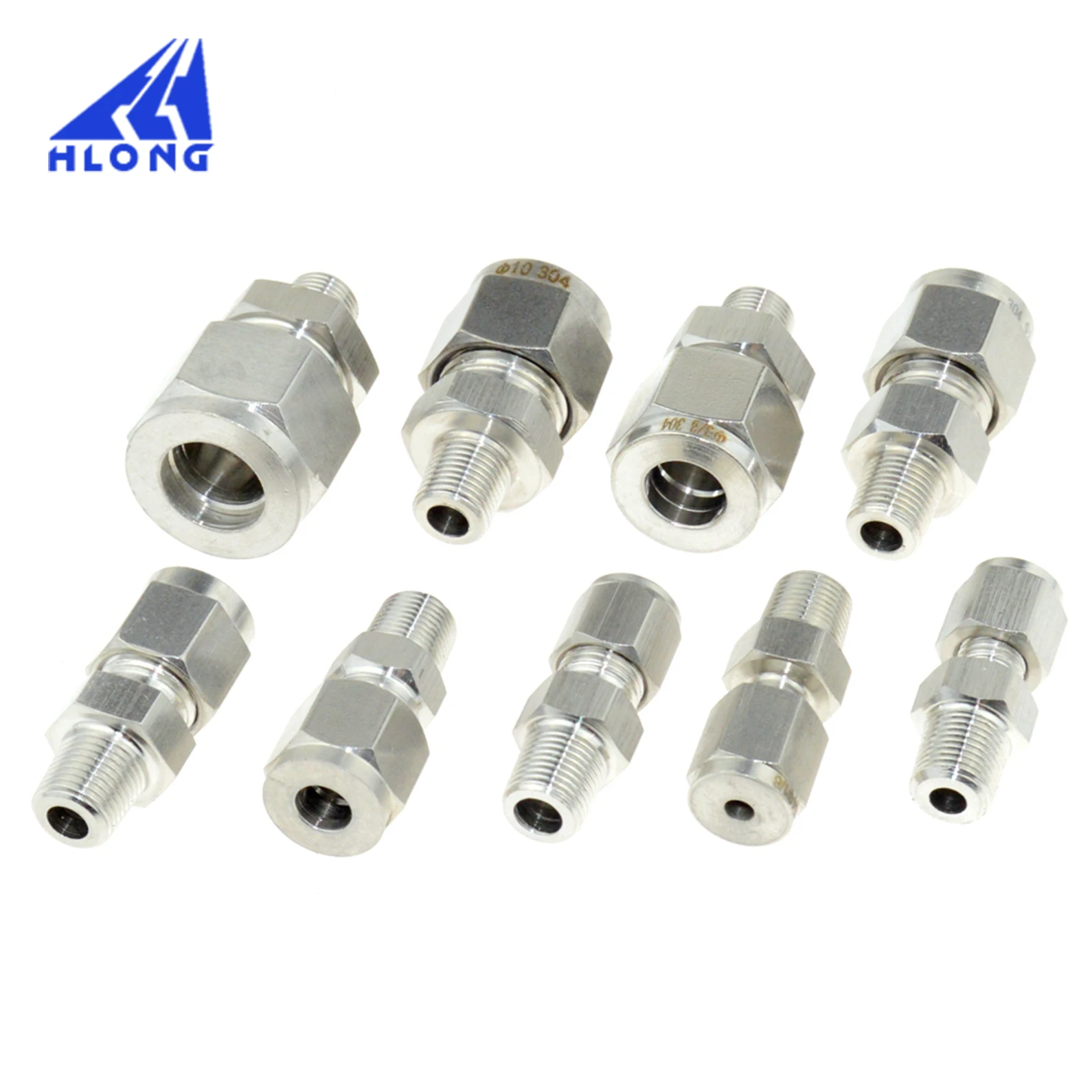 1/8 &quotнаружная резьба до 6 мм 8 10 OD 1/8&quot 1/4 &quot3/8&quot труба двойной наконечник для