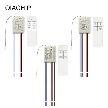

Electric Door Wireless Remote Control Switch ON/OFF 220V Lamp Light 433Mhz universal Receiver Transmitter Smart Fan Switch
