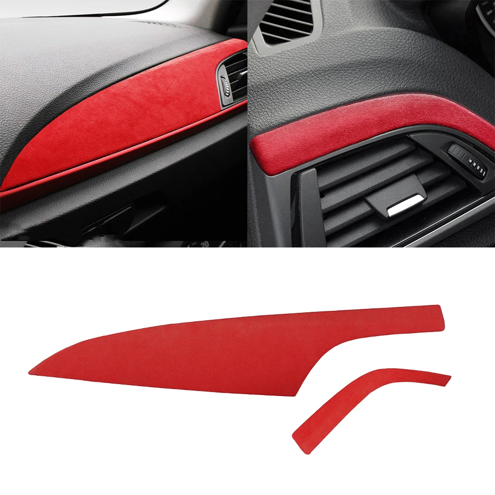 Cruscotto Air Vent Panel Decorazione Copertura Trim Sticker Per Bmw F20 F21 F22 F23 1/2 Series M Performance Accessori Per Auto In Pelle Scamosciata