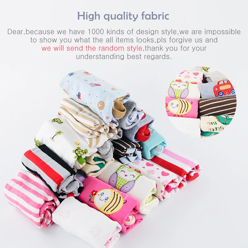 3/4/5 Pcs/lot Baby Rompers Girls Bodysuits Autumn Cotton Long Sleeve  Infant Winter Jumpsuits Boy Newborn Clothes Clothing