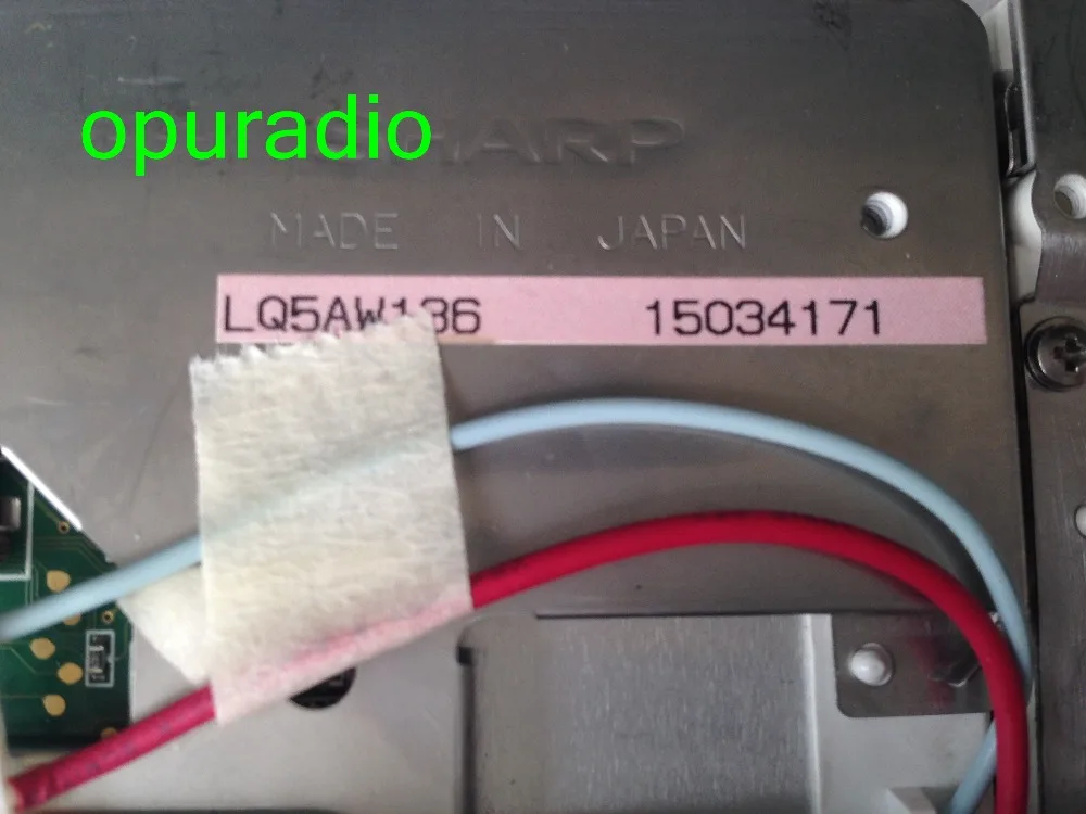 Sharpp 5 &quotдюймовый ЖК дисплей LQ5AW136 LQ050A5AG03 Экран для MFD Mercedes Porschi автомобиля аудио dvd и