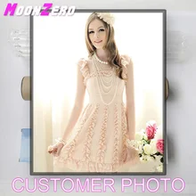 MoonZero Пользовательские Фотографии 5D алмазная краска вышивка крестиком Сделай Сам полностью полимерная дрель рукоделие вышивка ручной работы Мозаика краска