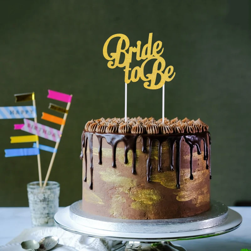 10/20 шт. золотая надпись Bride To Be Cup | Дом и сад