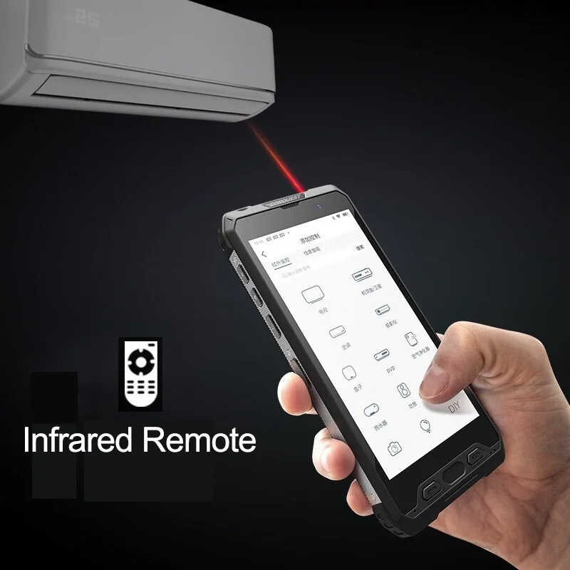 CONQUEST S18 IP68 прочный водонепроницаемый телефон Tiantong Satellite IoT DMR внутренний смартфон