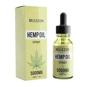 

30ml Organic Hemp CBD Oil 5000mg Bio-active Hemp Seeds Oil Extract Drop For Pain Relief Reduce Anxiety Better Sleep Essence Oil