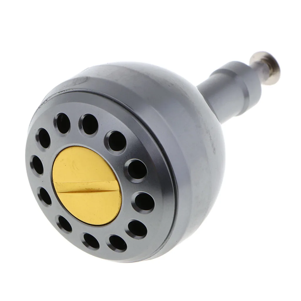 

Smooth Fishing Reel Handle Knob Power Knob Replacement Part for Spinning Drum Baitcasting Reel