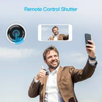 

Mini Loudspeaker Bluetooth Speaker Portable Stereo Selfie Mic Music Remote Bluetooth Built-in Wireless Speaker Handsfree Co E0V3