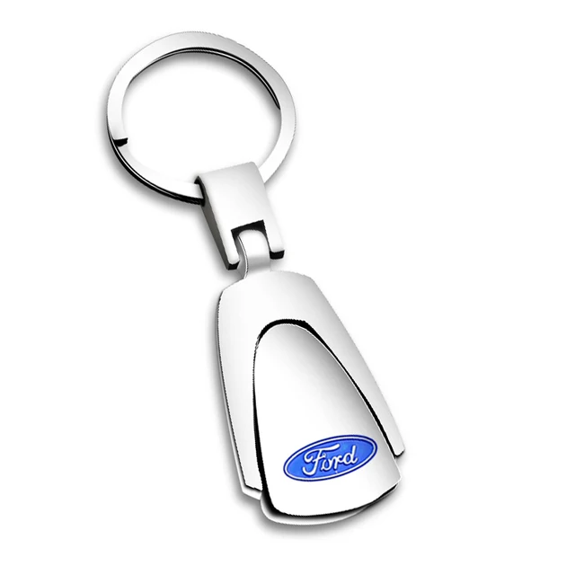 1pcs Leopard Head Car Badge Keychain Auto Logo Keyring for Fords Focus 1 2 3 MK 4 5 Mustang Forex Fusion Kuga Explorer Mondeos For Ford