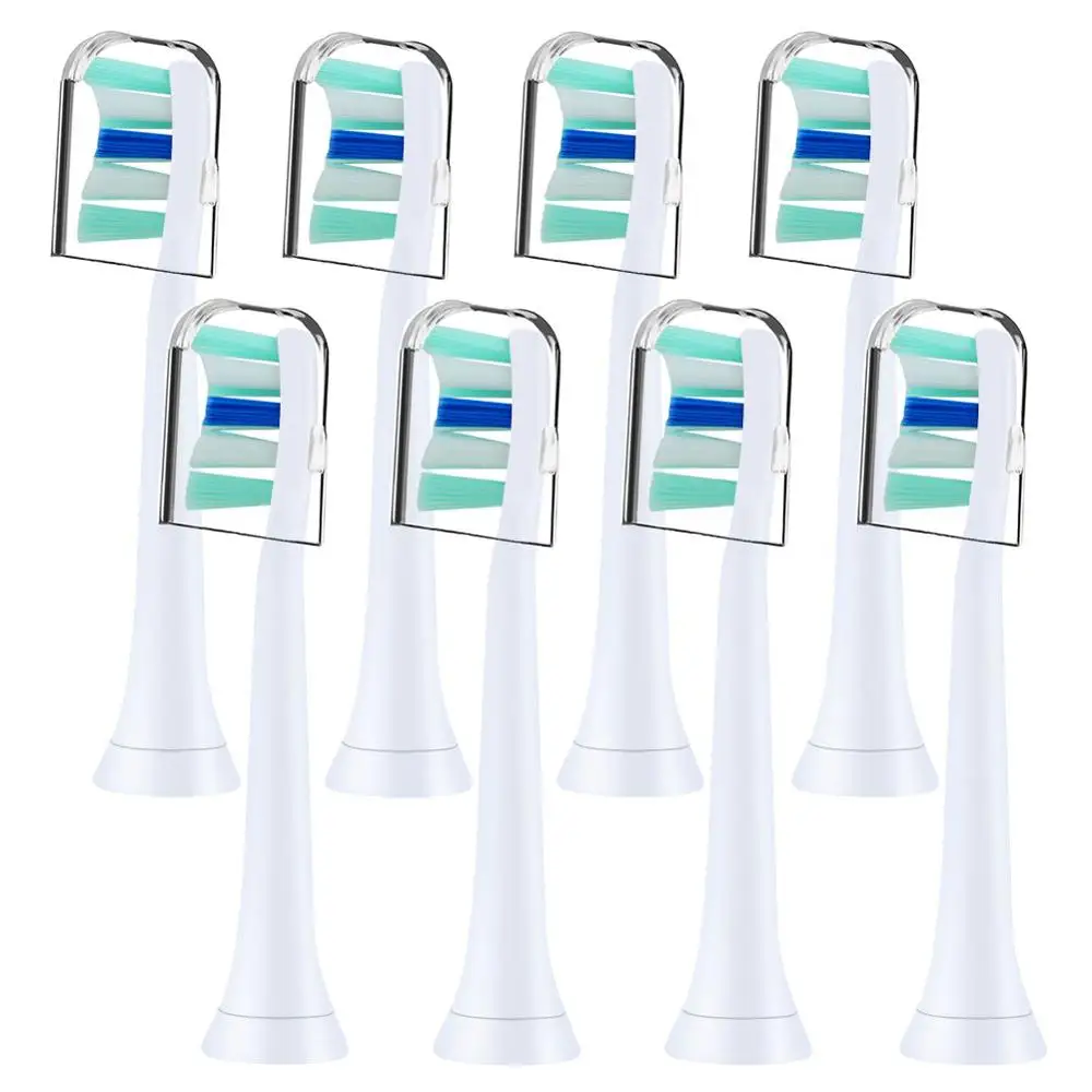 Сменные насадки для зубной щетки Philips Sonicare 8 шт. совместимы с diamond clean FlexCare Health EasyClean