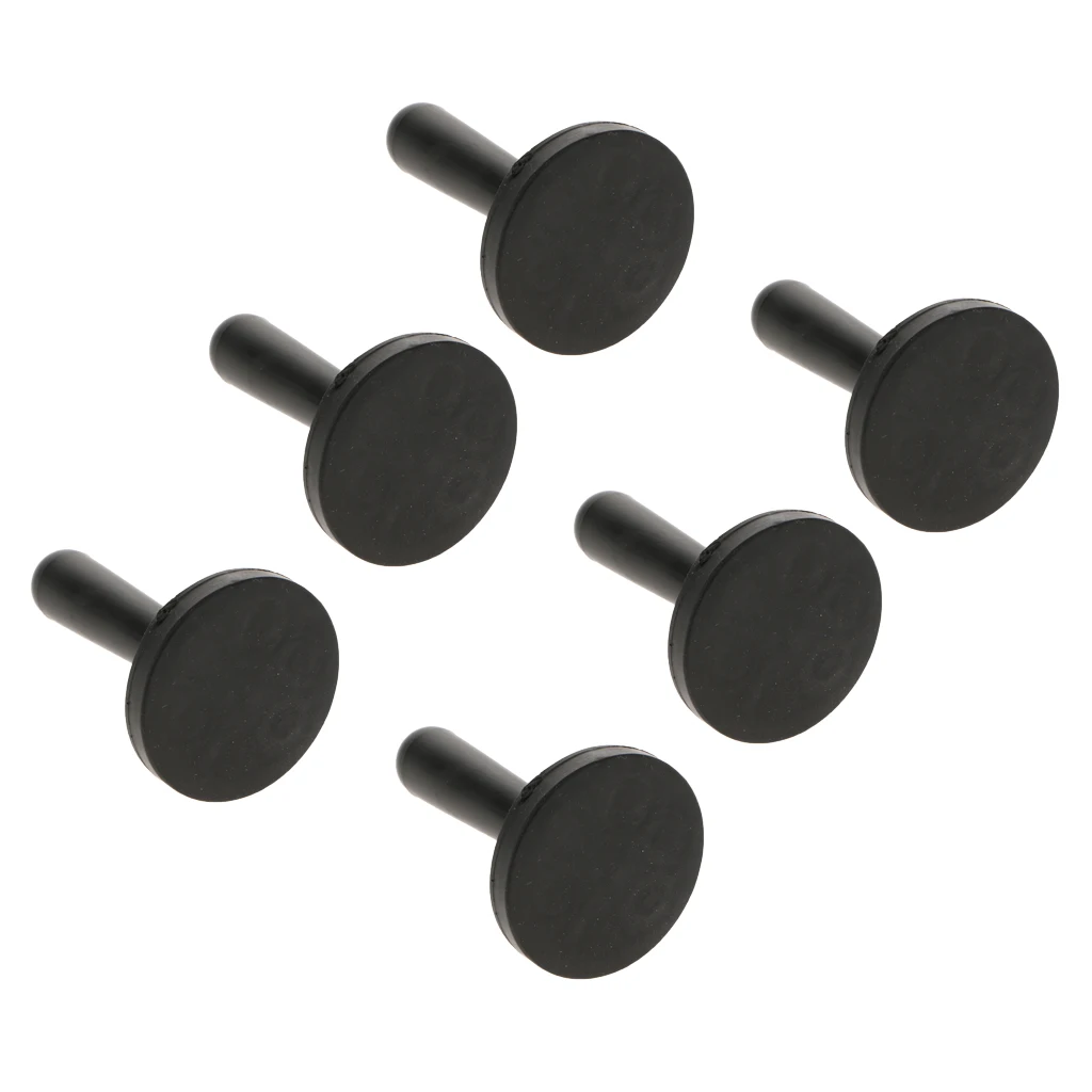 6x Black Car Vehicle Vinyl Wrap Grippers Magnets Holders for Graphics Positioning Car Wrapping Sign Making Vinyl Tools