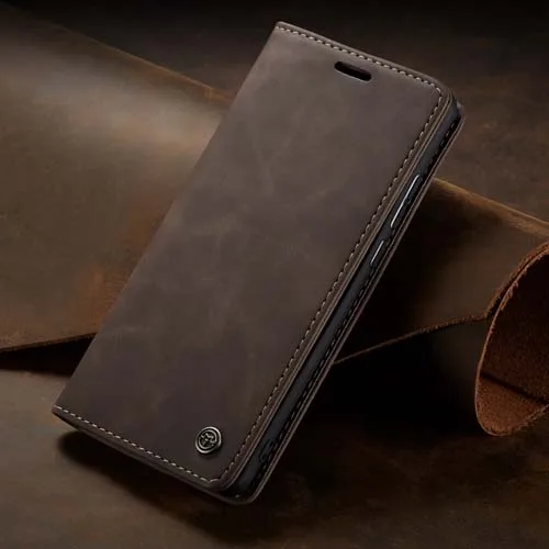 coffee phone case Для Red mi K20 Pro Чехол чехол для меня Магнитный Флип кожаный бумажник чехол-подставка для телефона для Red mi 9T mi 9t Pro Красный mi Note 8 Pro Чехол - Цвет: coffee phone case