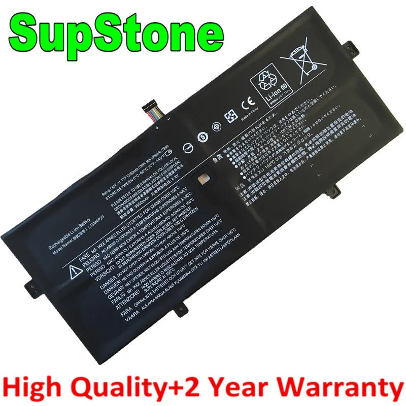 Аккумулятор для ноутбука SupStone L15M4P23 L15M4P21 L15C4P22 батарея Lenovo Yoga 910 13IKB 13 80VF 5 Pro(512G) L15C4P21