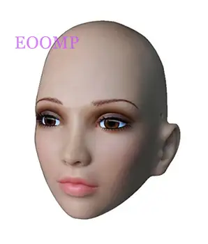 

Dance Masquerade Mask for Crossdresser Party Drag Queen Silicone Female Mask for Transgender