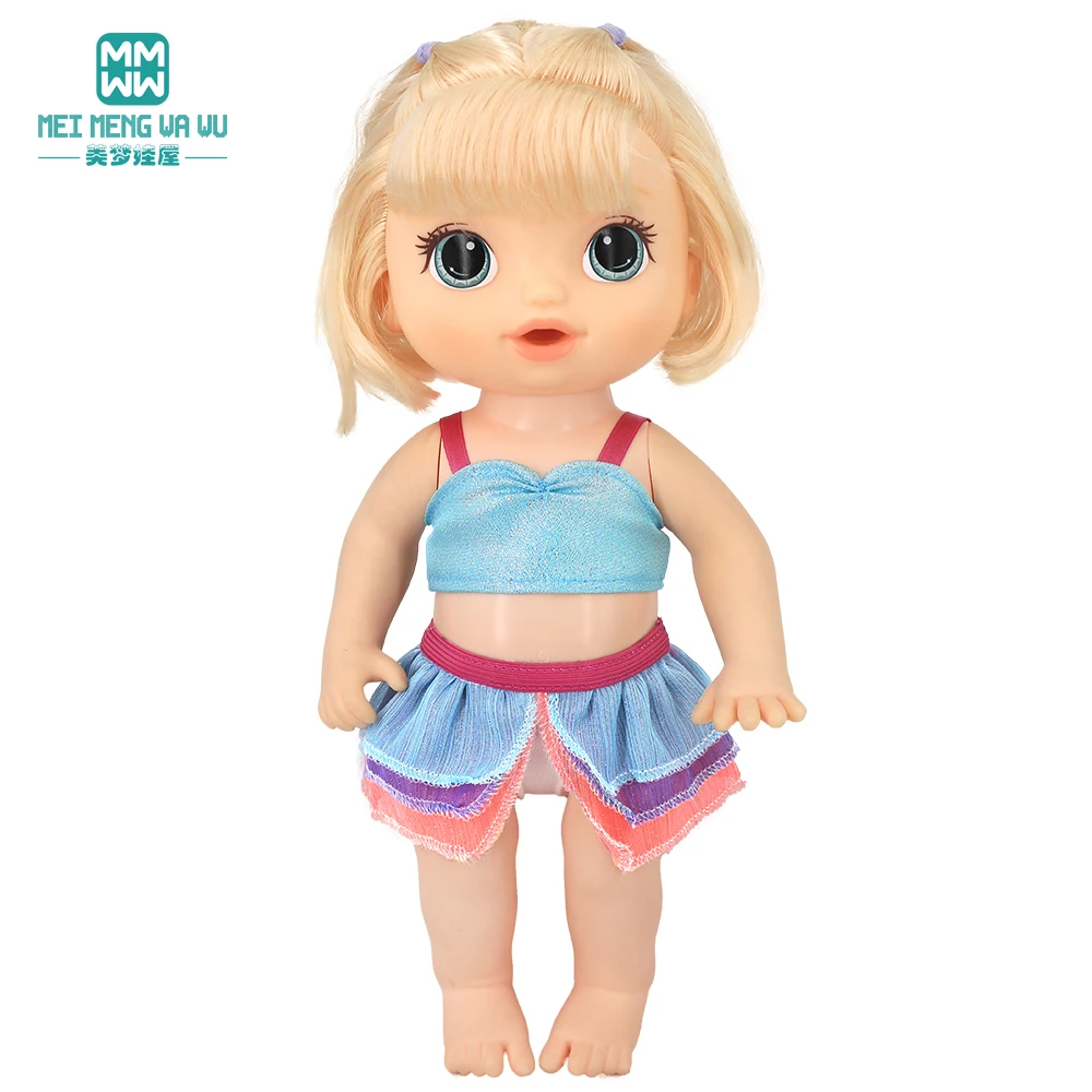 Doll clothes Fashion dresses swimsuits tableware 12 Inch 30CM Toys Crawling Doll accessories barbie doll clothes doll clothes doll clothes accessories doll accessories