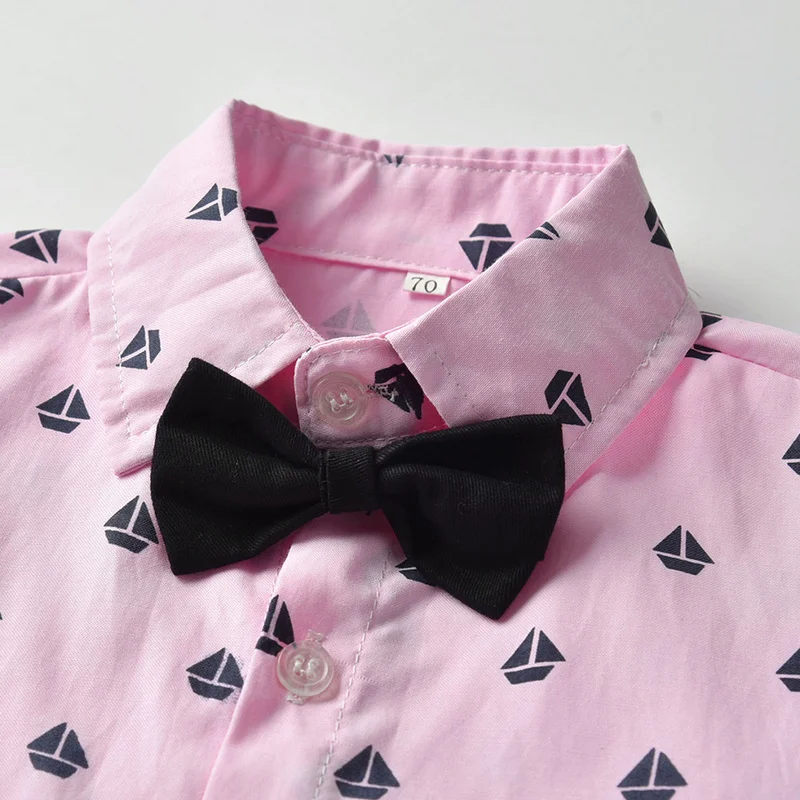 Tem Doger/ осенний комплект одежды для маленьких мальчиков, рубашка с галстуком+ штаны+ жилет, комплект из 3 предметов, Одежда для новорожденных мальчиков, костюм для маленьких мальчиков