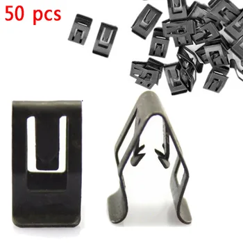 

17mm Clips Length Interior Accessories 50PCS Dashboard Panel Fasteners