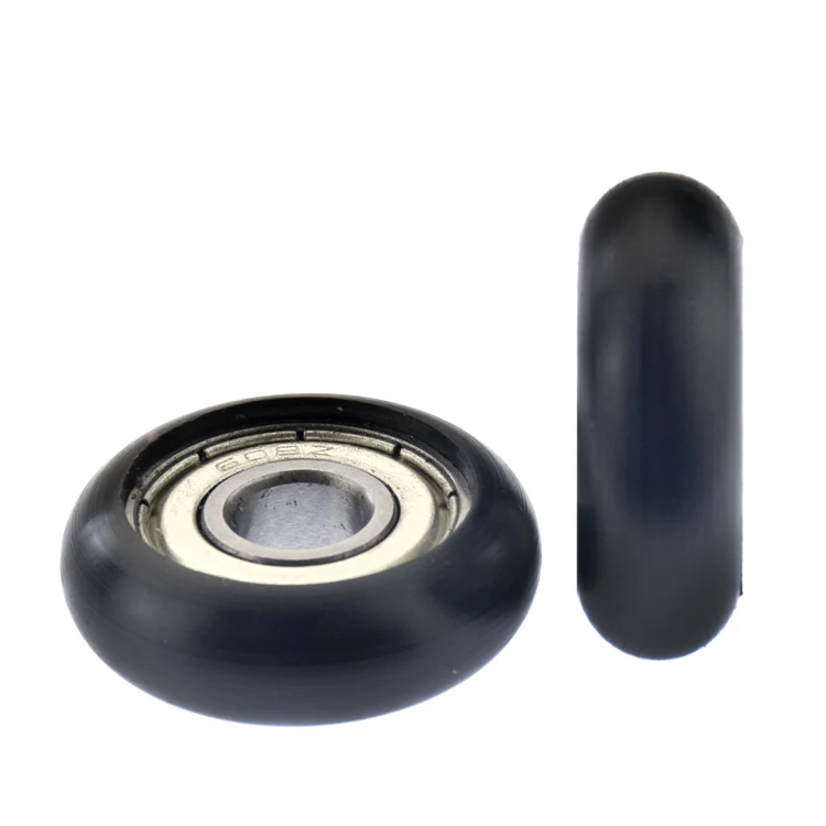 8mm 8*29*10 bearing 0829B Low Noise Slide Drawer Guide Pulley 608zz 608 Package Plastic Black Bearing Pulley 8*29*10 0829 Wheel