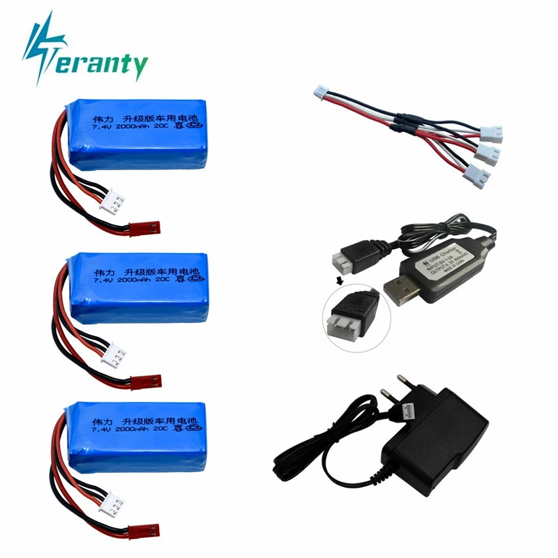 2019 1S 3,7 V 500mAh Li Po Batería Recargable Para Wltoys F949 RC Ala Fija Avión - Foto 12
