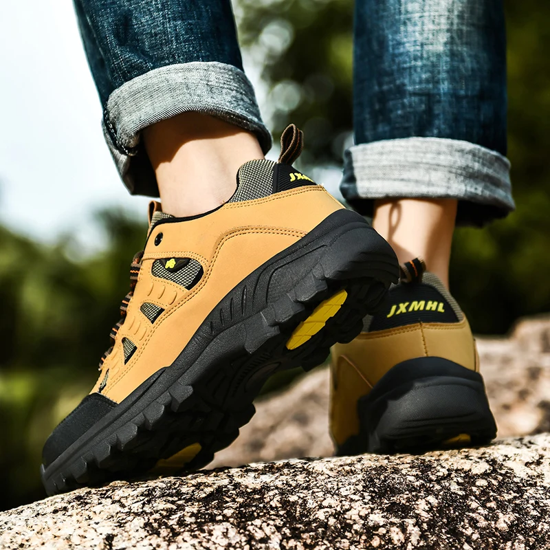 Кроссовки мужские зимние тактические безопасная обувь для рыбалки тенниса без