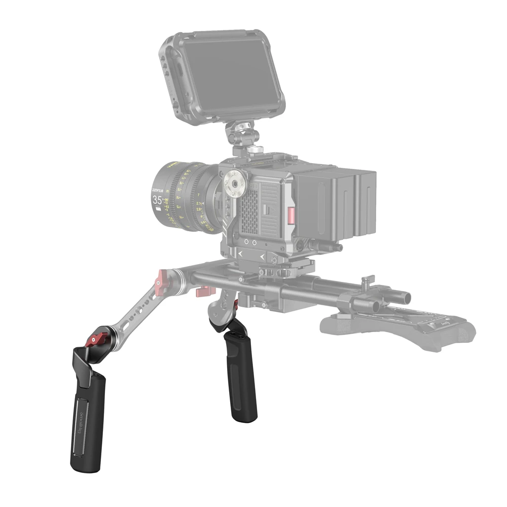 SmallRig Universal Standard Arri Rosette Shoulder Double Handle Rubber can rotate 360° 2784