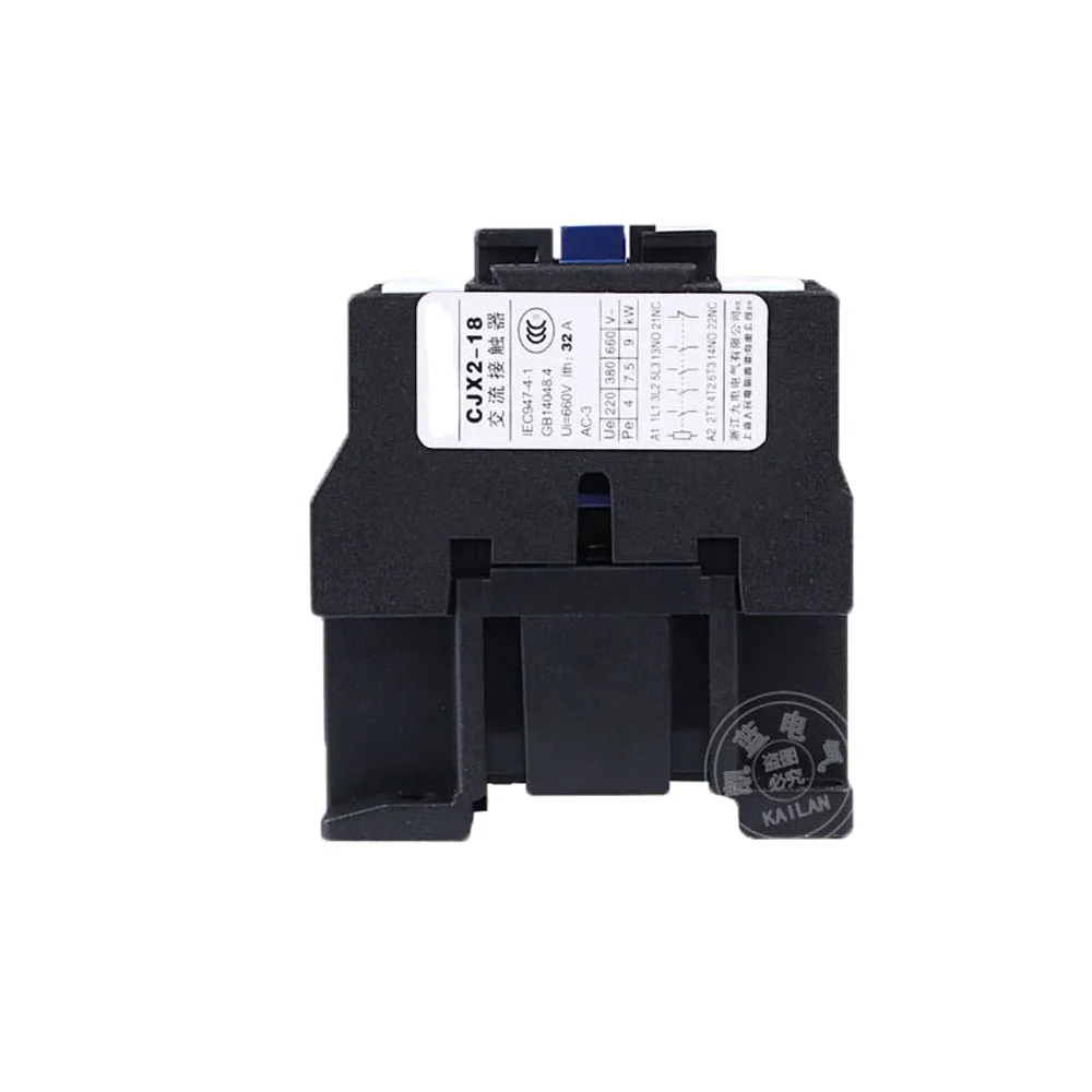 Ac Contactor 18a 380v 2v 110v 36v 24v 50 60hz Din Rail Mounted Ac Contactor Cjx2 1801 Cjx2 1810 Lc1 D Contactors Aliexpress