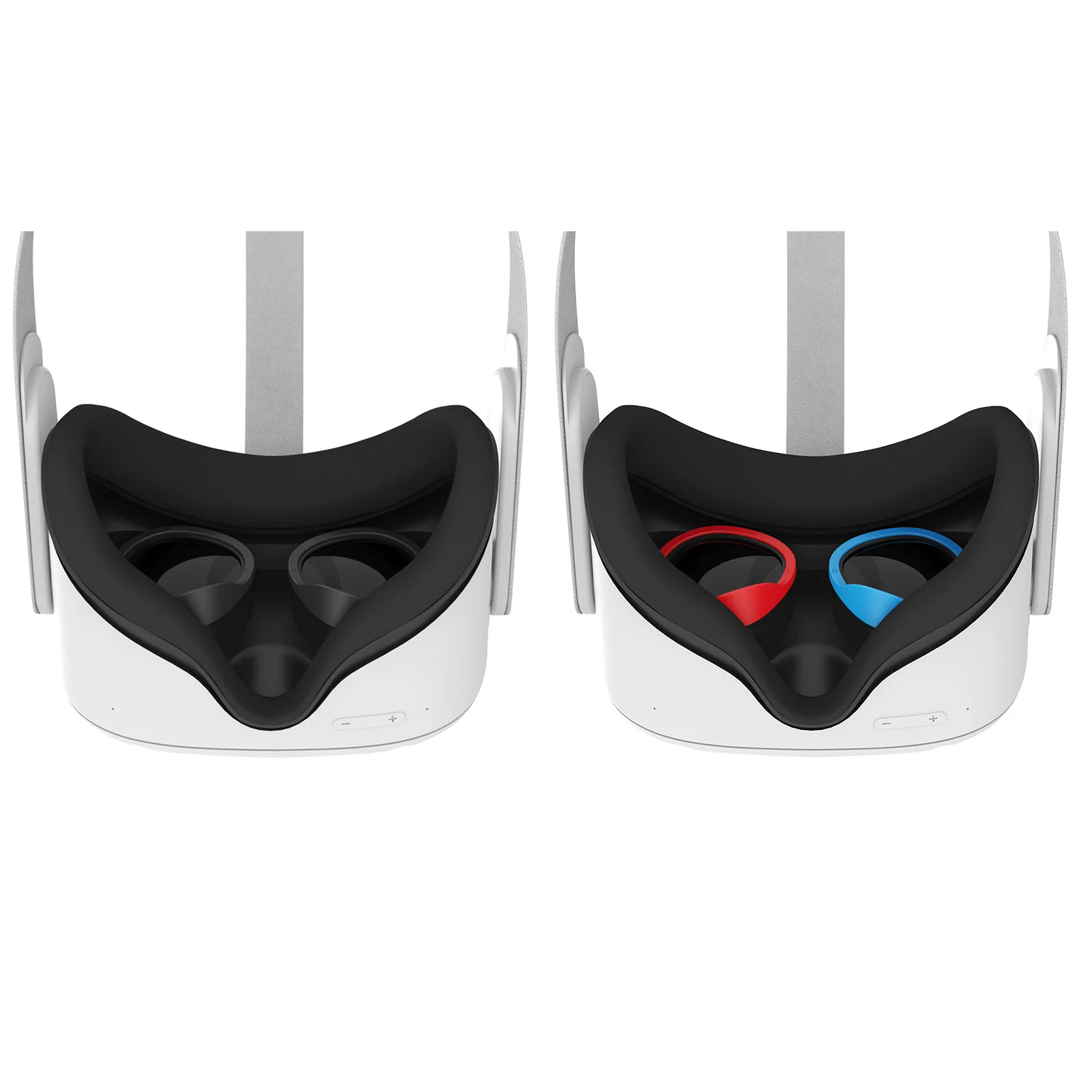 Anillo antiarañazos para lentes Oculus Quest 2 VR, lentes de protección contra arañazos, lente Compatible con Oculus Quest 1/2 Rift S